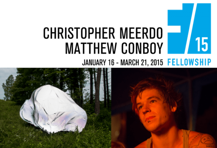 Photo Credits (left to right): Christopher Meerdo, Cataphote, 2014. Courtesy of the artist. Matthew Conboy, Michael, 2014. Courtesy of the artist.   
