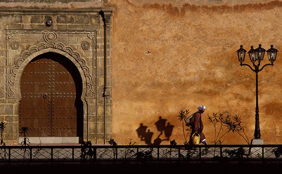 Peter Sanders - A Moment In or Out of Time - The Old Wall - Rabat Morocco - 1995