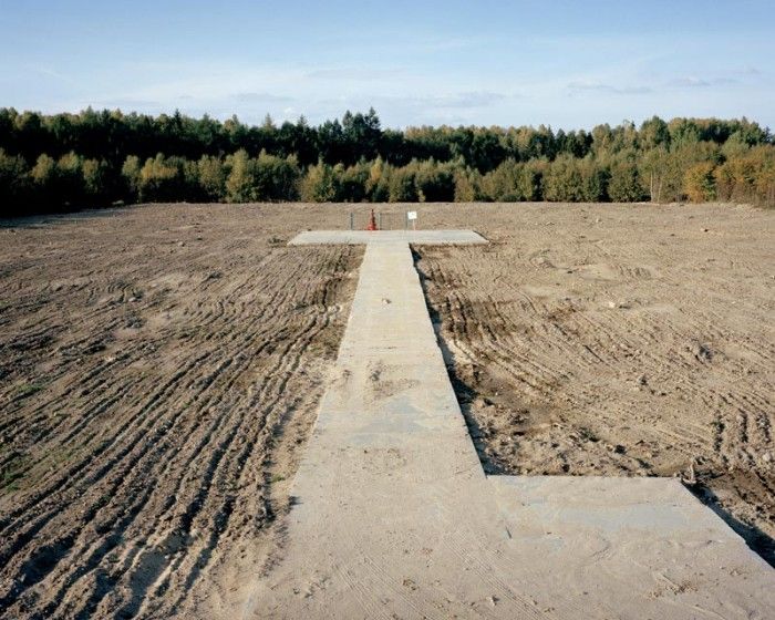 Miłowo, Poland 2014 Deforestation caused by test extractions of shale gas in Milowo, northern Poland.