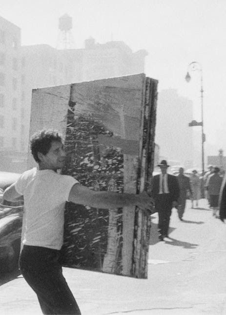 Alfred Leslie, 1959 Gregory Corso and Allen Ginsberg, 1959 Tanager Gallery Opening, 1959