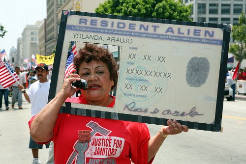 Beth Dubber  -  May Day, DTLA, 2007