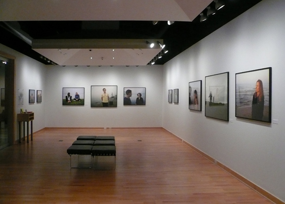 view of the exhibition in the gallery space