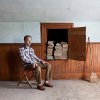Jennifer Garza-Cuen - Untitled - Man in Attic, Eden, VT 2014