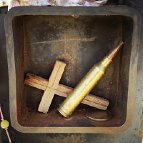 Siobhan Keleher - Cross, Bullet, Coin, Roadside Memorial