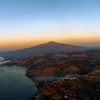 Angelo T. La Spina - Seeing Etna from an airplane