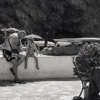 Natalie Fay Green - Tourists at Marina di Praia