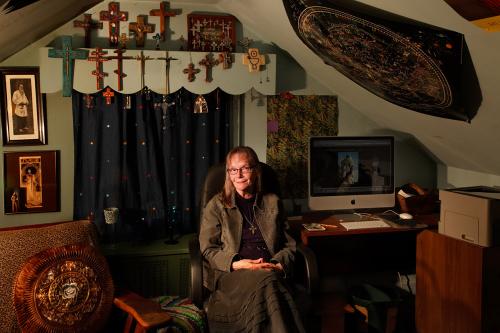 Lawrence Russ - Her Elfin Grot:  Writer Lori Allen in Her Study