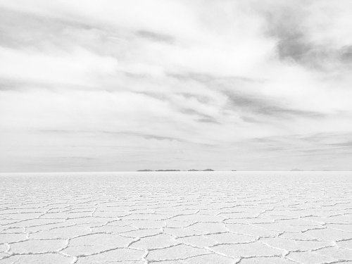 Evelyne Chevallier - Crust on Uyuni Salar, Bolivia