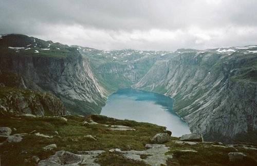 Kay Loren - On top of a mountain in Norway