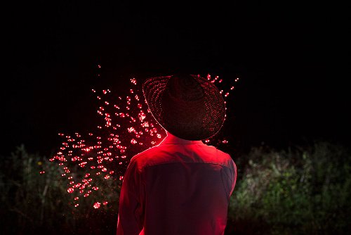 Mara Sánchez-Renero - Iluikak series, "Hombre con burbujas"