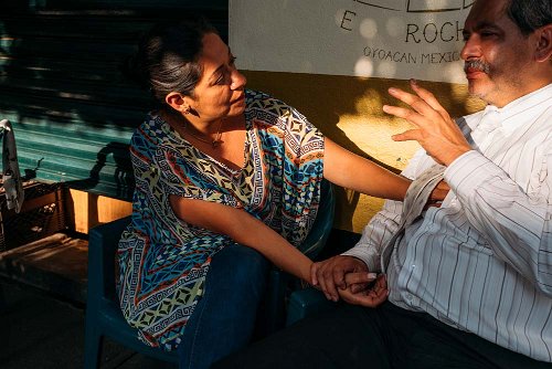 Rob Krauss - Lovers in Coyoacan