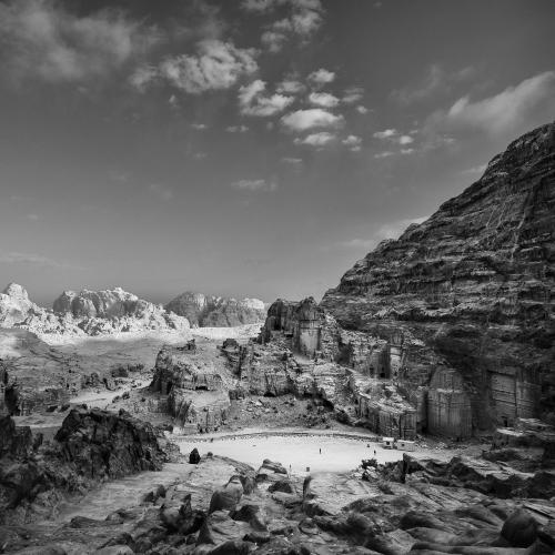 Catherine Adams - Landscapes of Work & Stewardship: Petra, Jordan No. 14 (2018)